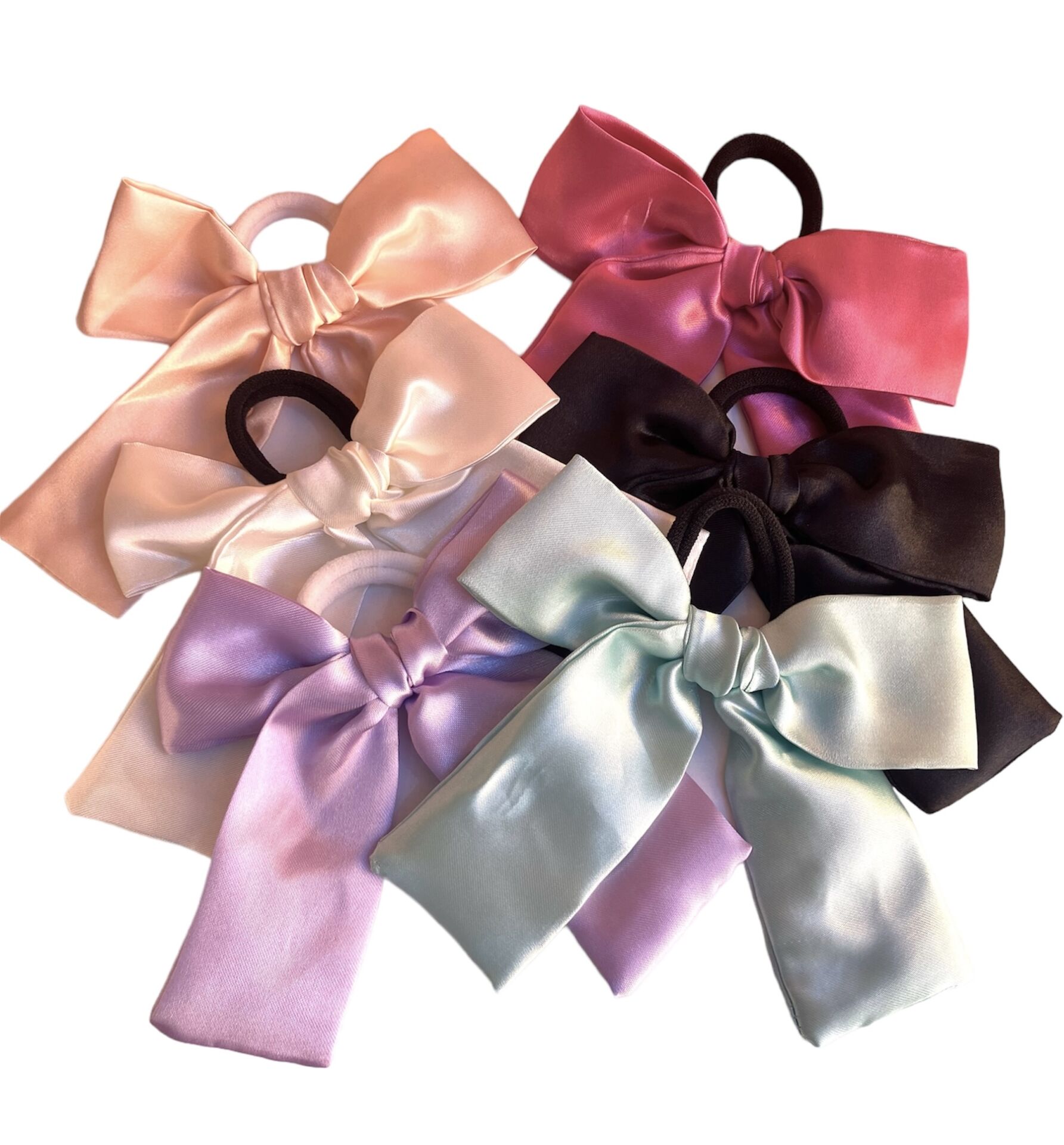 Meseey 50 Lazos De Satén De 3 Pulgadas, Color Morado Lavanda, Preatados, Para Bolsas De Golosinas, Cesta De Envoltura De Regalo, Boda, Baby Shower, Cumpleaños, Fiesta De Navidad (3 Pulgadas, Morado